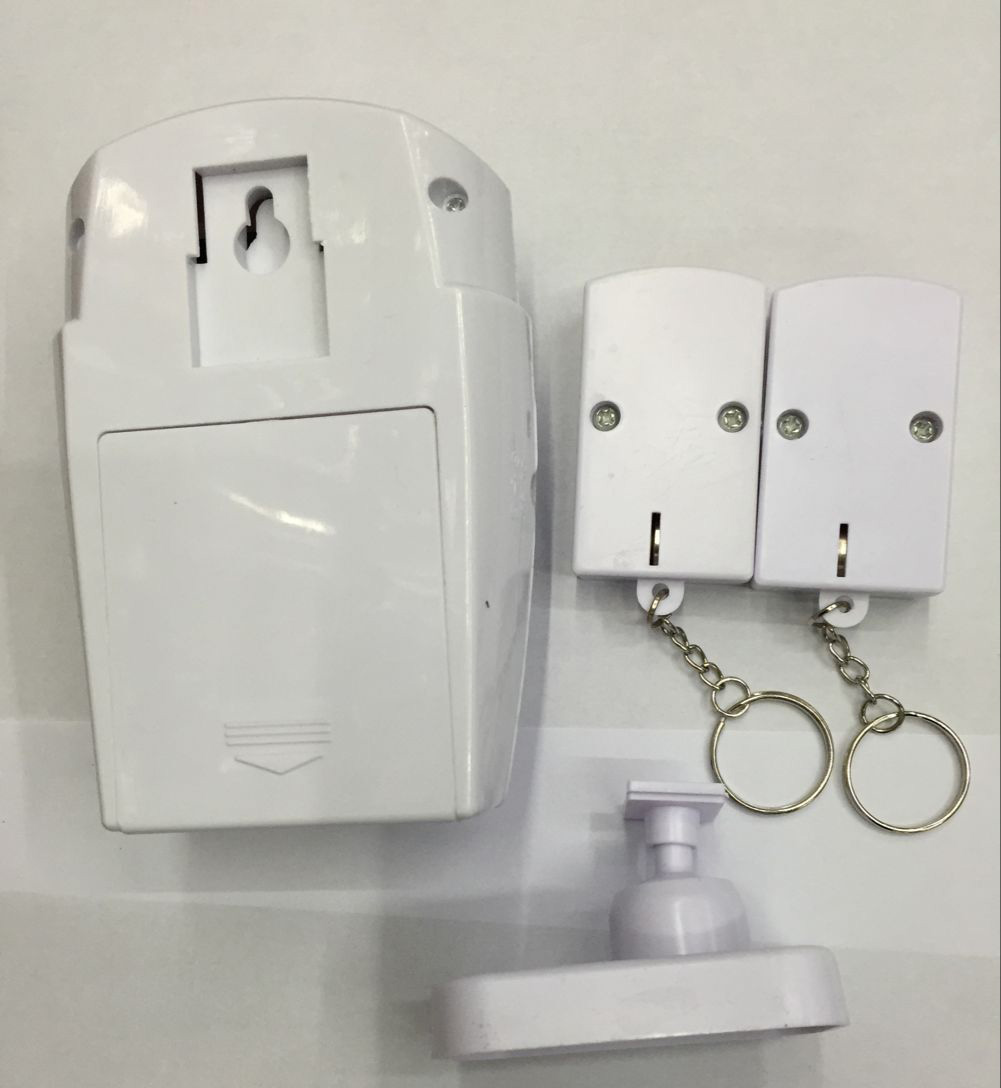 Double remote control infrared alarm